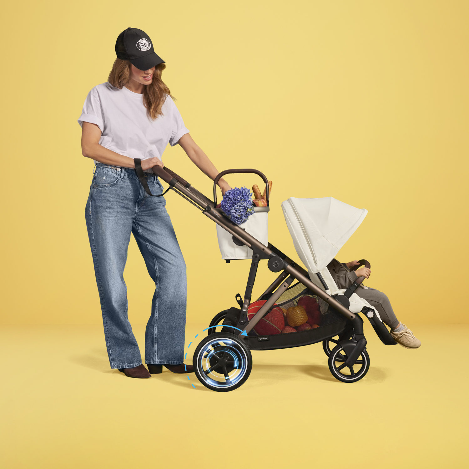 Cybex e Gazelle S elektrische kinderwagen